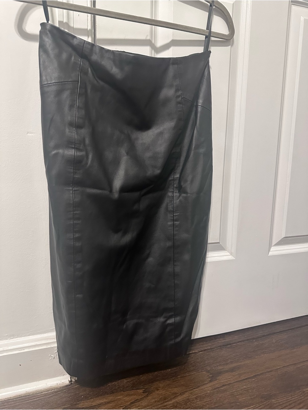 Blaque label faux leather skirt